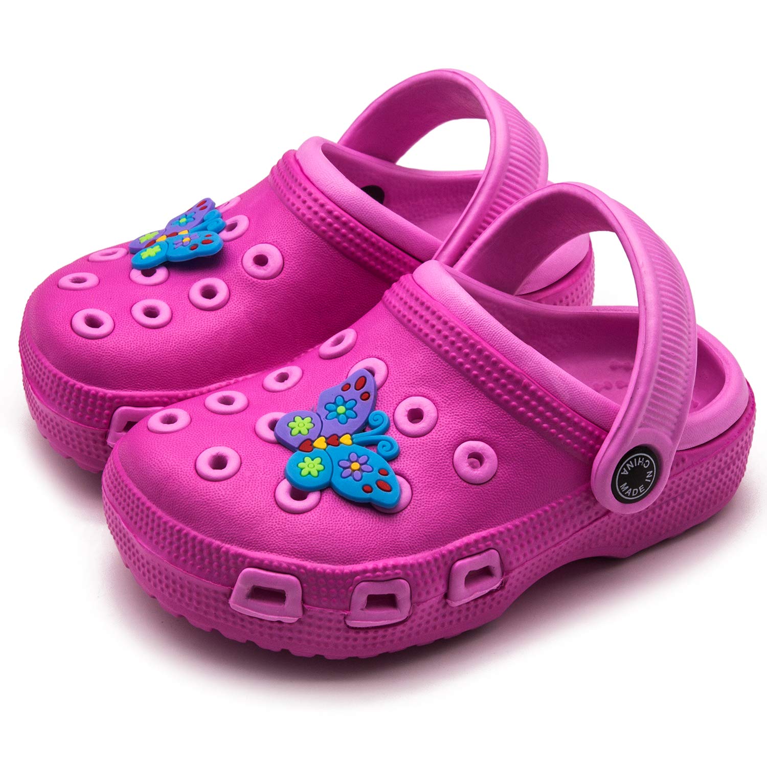 Drecage Toddler Kids Cute Clogs Boys Girls Lightweight Garden Shoes Summer Sandals